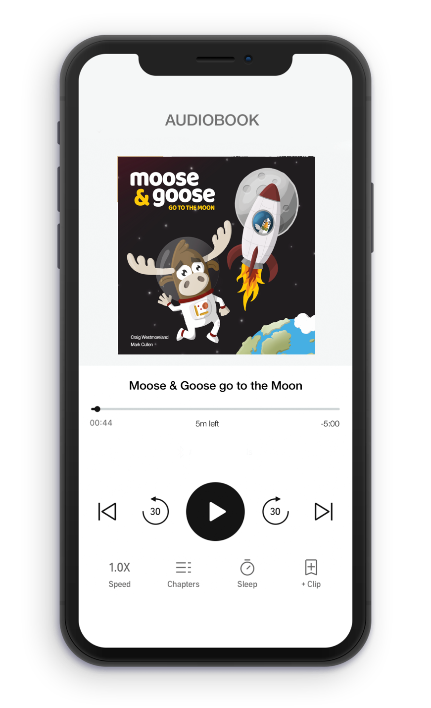 Moose and Goose go to the Moon